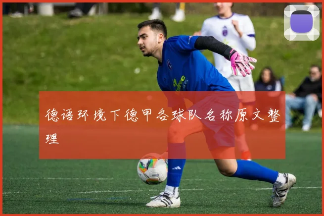 德语环境下德甲各球队名称原文整理